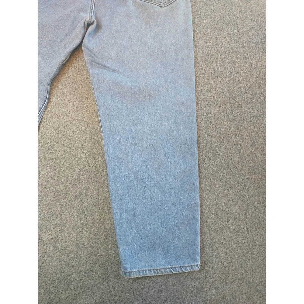 Levis 550 Relaxed Fit Mens Light Wash Blue Denim Jeans W40 L29 Tapered Leg